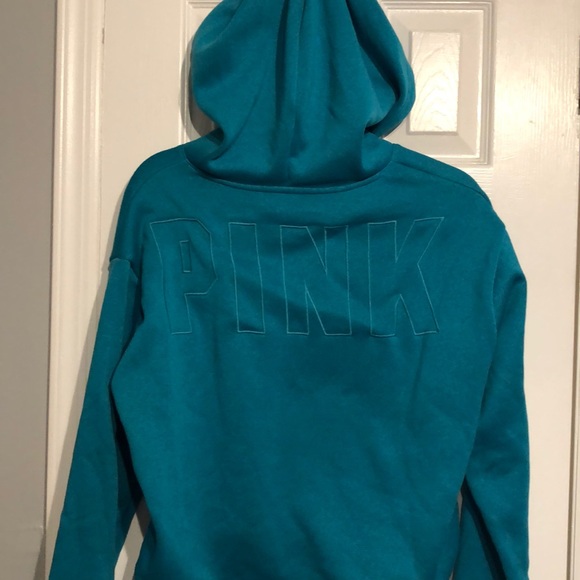 NWT Pink hoodie- cropped - Picture 2 of 2